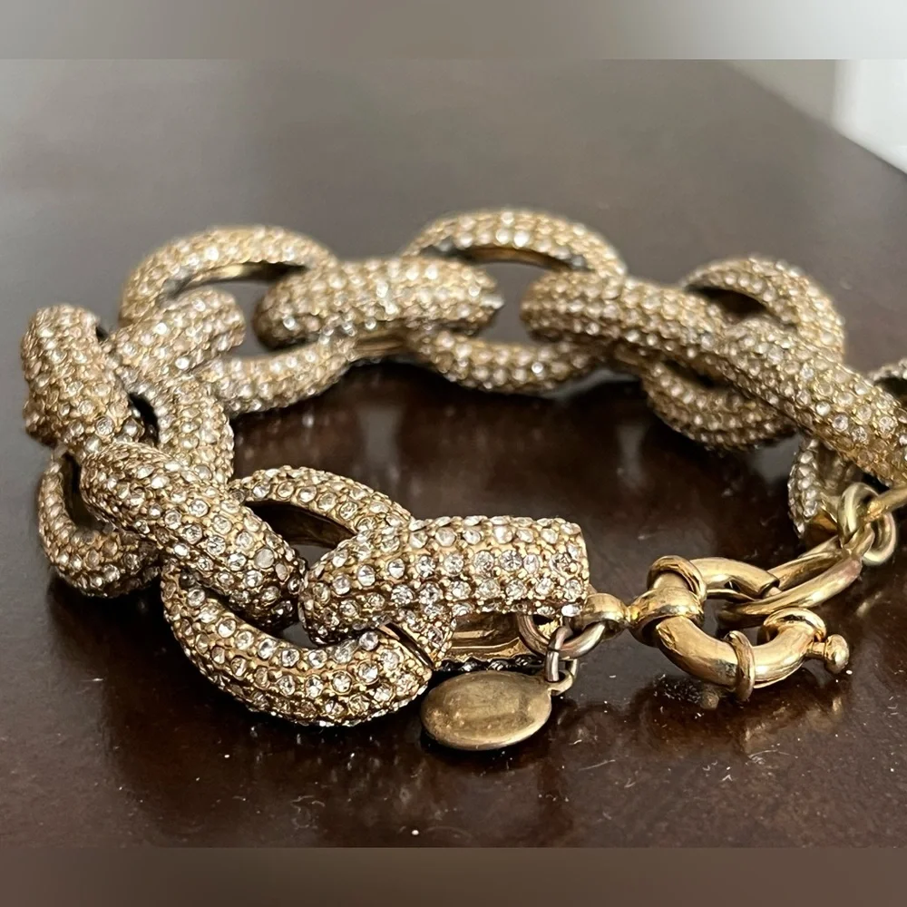 J CREW | Chunky Pave’ Bracelet